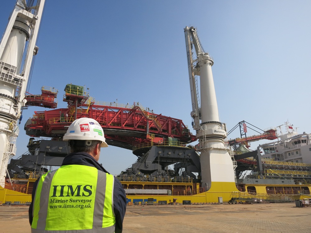 My thanks to Drew Korek for modelling the very latest in IIMS hi-vis jackets!
