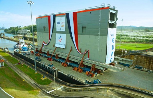 The Panama Canal Authority Advisory Board meets in Japan as the project is 88% complete and nearing completion