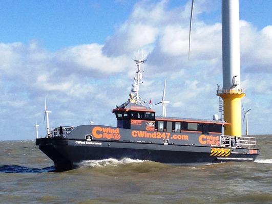 CTruk is planning to launch a 26 metre semi Swath design for the European offshore windfarm sector
