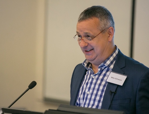Clearly something amused me during my key note address to delegates at the IIMS Australia workshop
