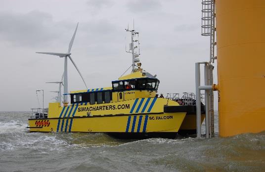 A conference at Seawork 2015 considered if catamarans are the best solution as windfarm access vessels