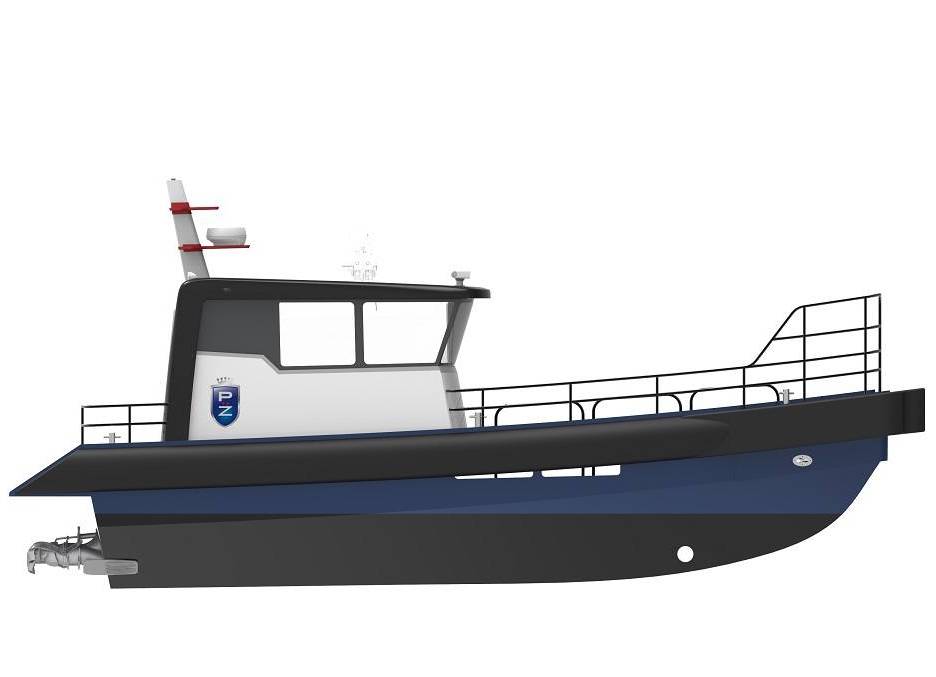 Tuco Marine Group has launched its ProZero 10m long windfarm service boat.