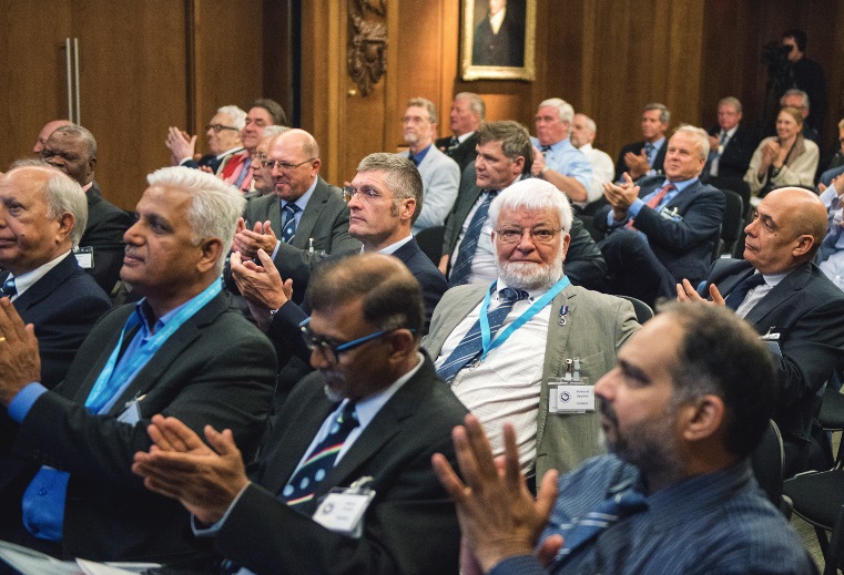 Delegates applauding one of the speakers. Photo by Kirk Schwarz - www.kirkschwarz.co.uk