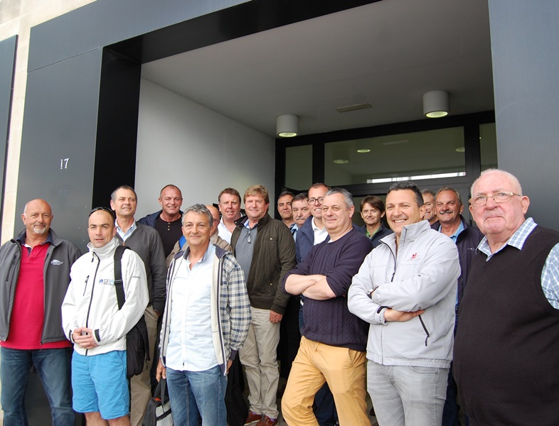 Pictured is the group of surveyors who met for training in Palma