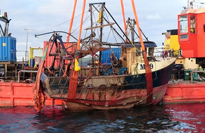 The report on the sinking of the scallop dredger JMT has been published