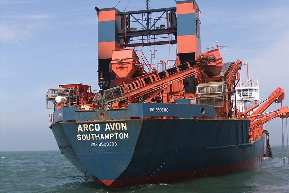 Photograph of Arco Avon at anchor