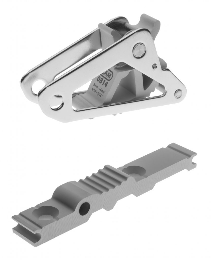 Ceramic coated parts for jaws and bases are now included in Spinlock products