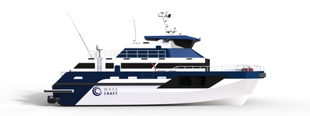 The new Wavecraft CTV from Norwegian firm Umoe Mandal