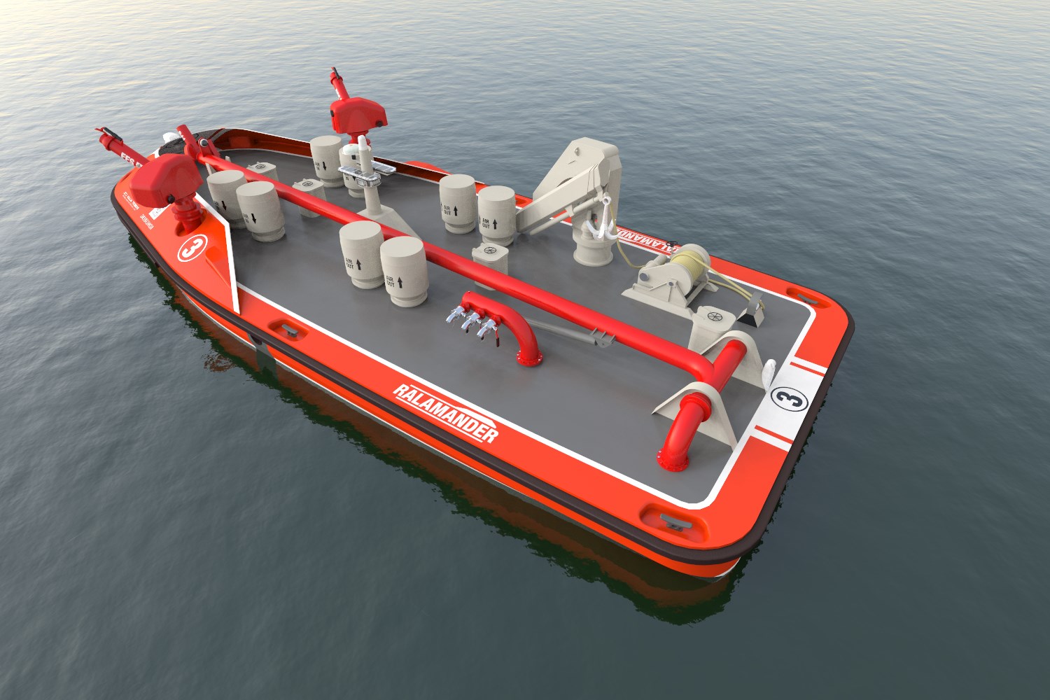 Remotely operated fireboat set to tackle fires in ports
