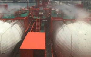 Deck water spray failure highlighted as one of the main deficiencies on LNG carriers