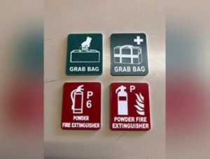 The ISO Committee on Graphical Symbols had been working to devise a consistent system for safety signage for both maritime and on-shore applications