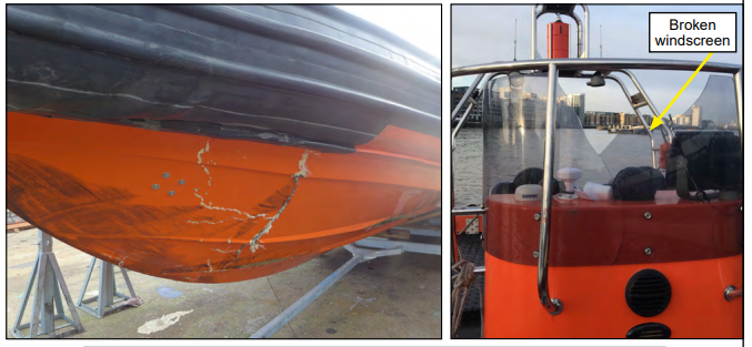Tiger One was severely damaged.
