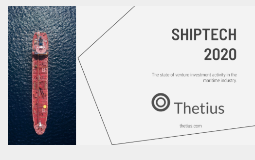 The Shiptech 2020 report shows an annual year on year investment decline once the Flexport project is removed