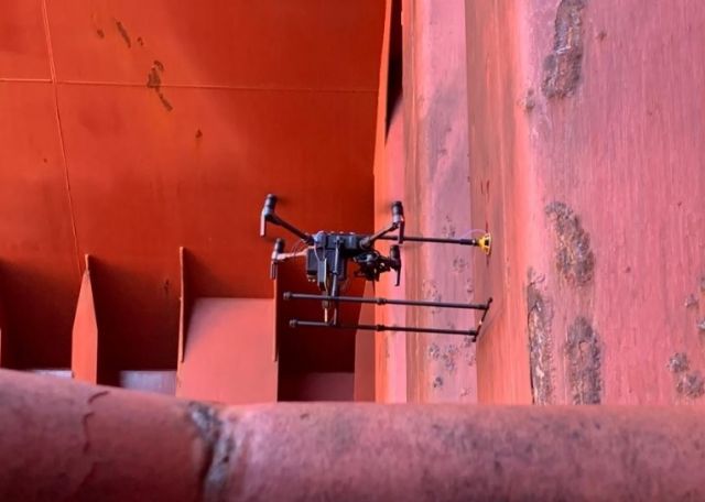 Bureau Veritas has completed its first survey by drone