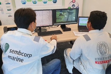 Successful trials of newbuild remote surveys could lead to a new class procedure for the remote inspection of vessels under construction