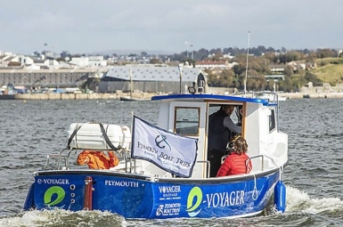 New electric ferries take to the water in Plymouth and Paris