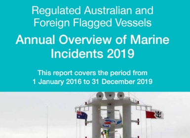 Serious marine incidents increase in 2018-2019 in Australian waters
