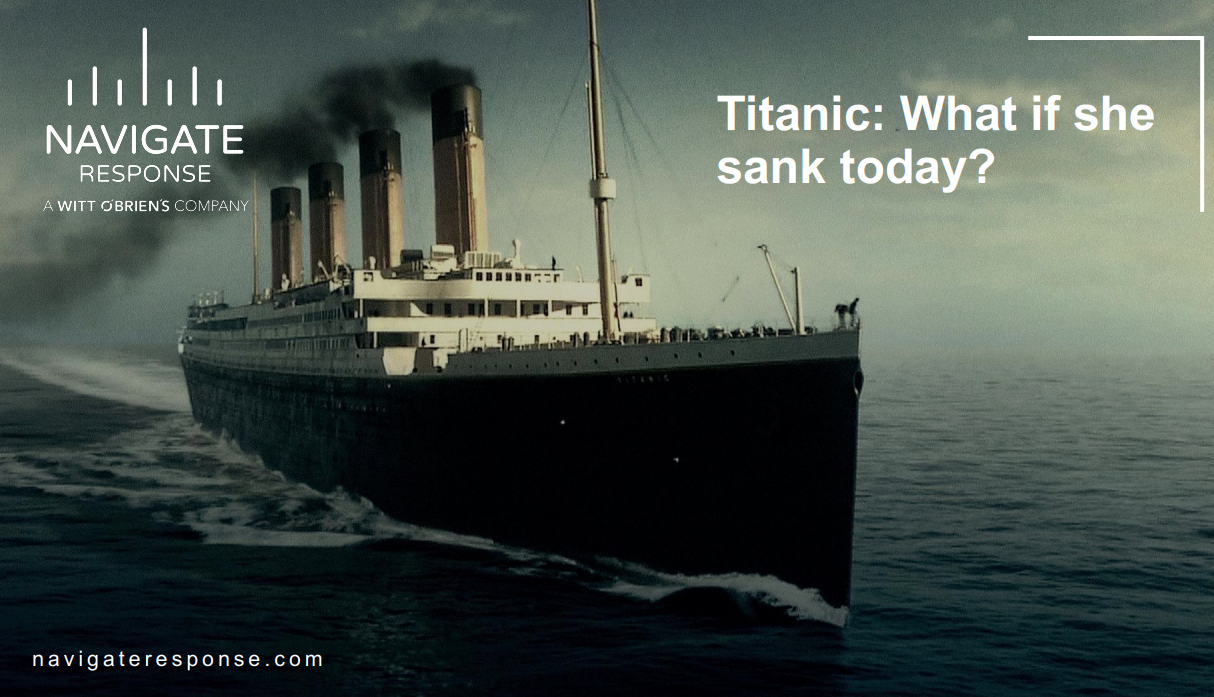 109 years after Titanic sank: What if she sank today?