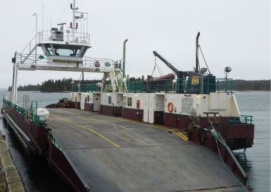 Ferry bottom contact linked to safety management deficiencies