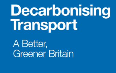 Decarbonisation Transport plan published by UK government