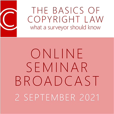 The basics of copyright law - what a surveyor should know