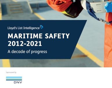 Maritime Safety Report Maritime Safety Report: 2012-2021 released