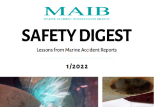 MAIB Safety Digest April 2022 has been published