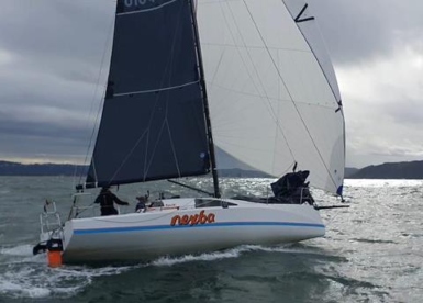 keel failure results in capsize during an overnight offshore qualifier