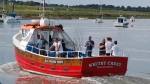 Off out to sea on a fishing trip