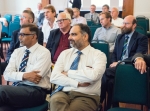 The audience is engrossed
